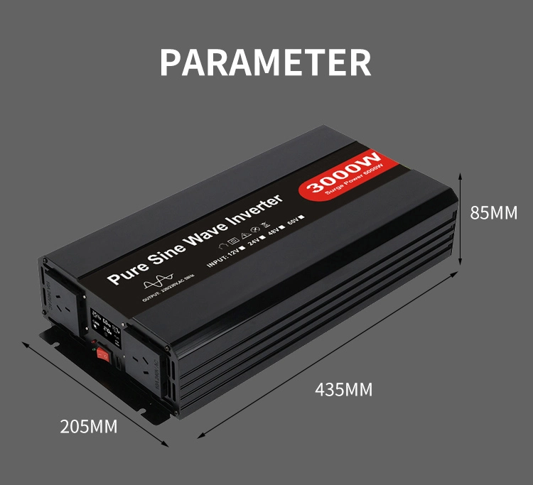 3000W off Grid Home Solar Inverter Pure Sine Wave Power Inverters