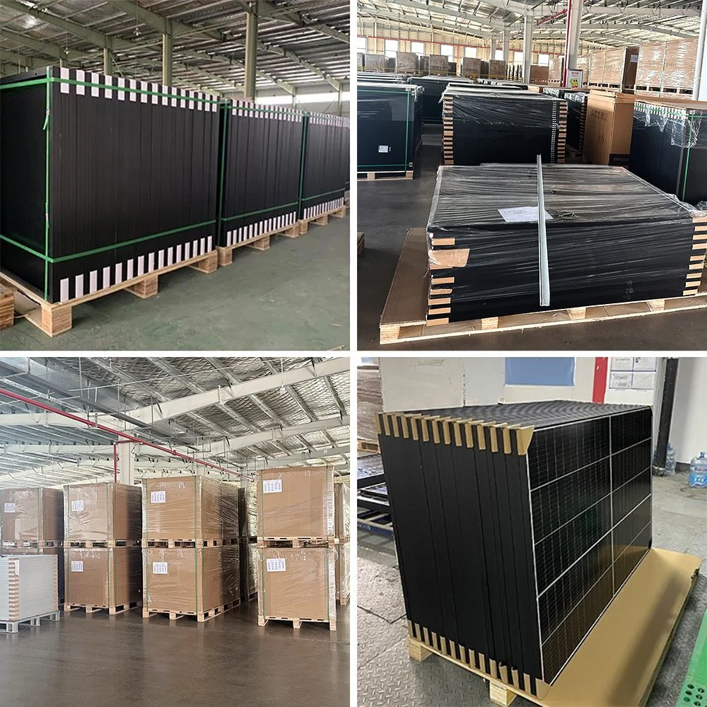 Top Quality 410 415wattage Full Black Mono Solar Panels in EU Warehouse