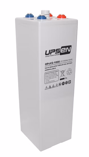 Batteria 2V 1500ah Batteria stazionaria con piastra tubolare in gel OPZV
