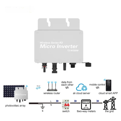 Inverter MPPT Micro Grid Connected 300W 350W 700W 2000W 2400W 2800W inverter solare per impianti solari fotovoltaici