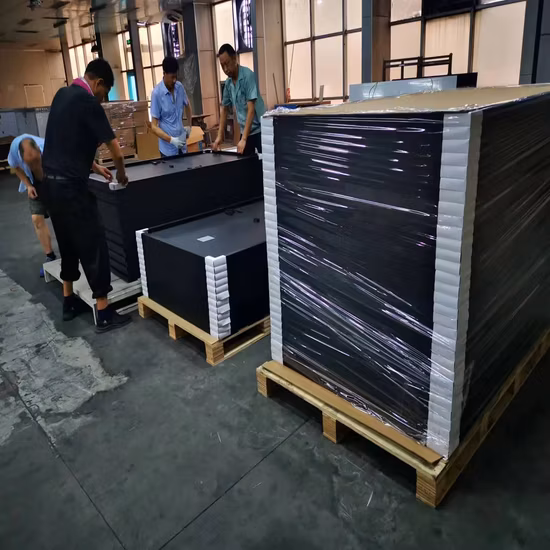 Pannello solare in silicio policristallino ad alta efficienza, pannelli solari completamente neri da 330 W, 340 W, 350 W, 410 W, 460 W per l'alimentazione domestica