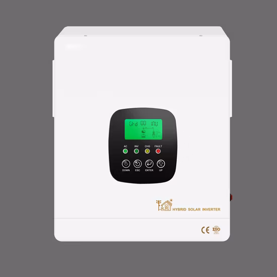 Gcsoar On-Off Grid On-Off Onda Sinusoidale Pura Inverter Solare Ibrido 48V 6.2KW con Regolatore di Carica Solare 120A MPPT