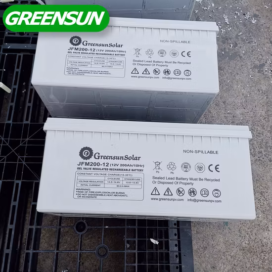 UPS AGM VRLA a lunga durata 12V 200Ah/192Ah/184Ah e batteria al piombo per sistema solare