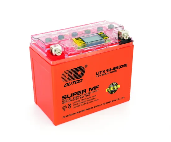 12V 21ah Utx21L-BS Outdo Display digitale Batteria al piombo acido ad alte prestazioni attivata in fabbrica senza manutenzione intelligente per sport motoristici motociclistici